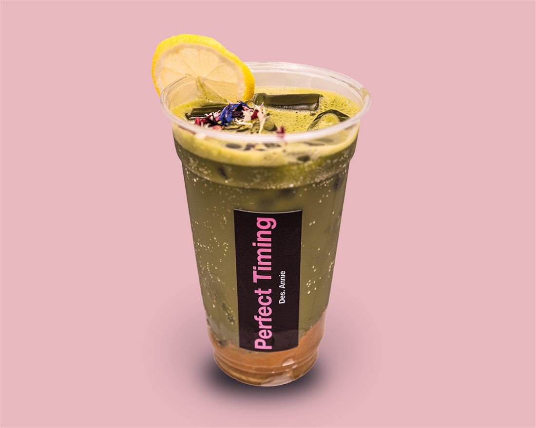 Sparkling Yuzu Matcha